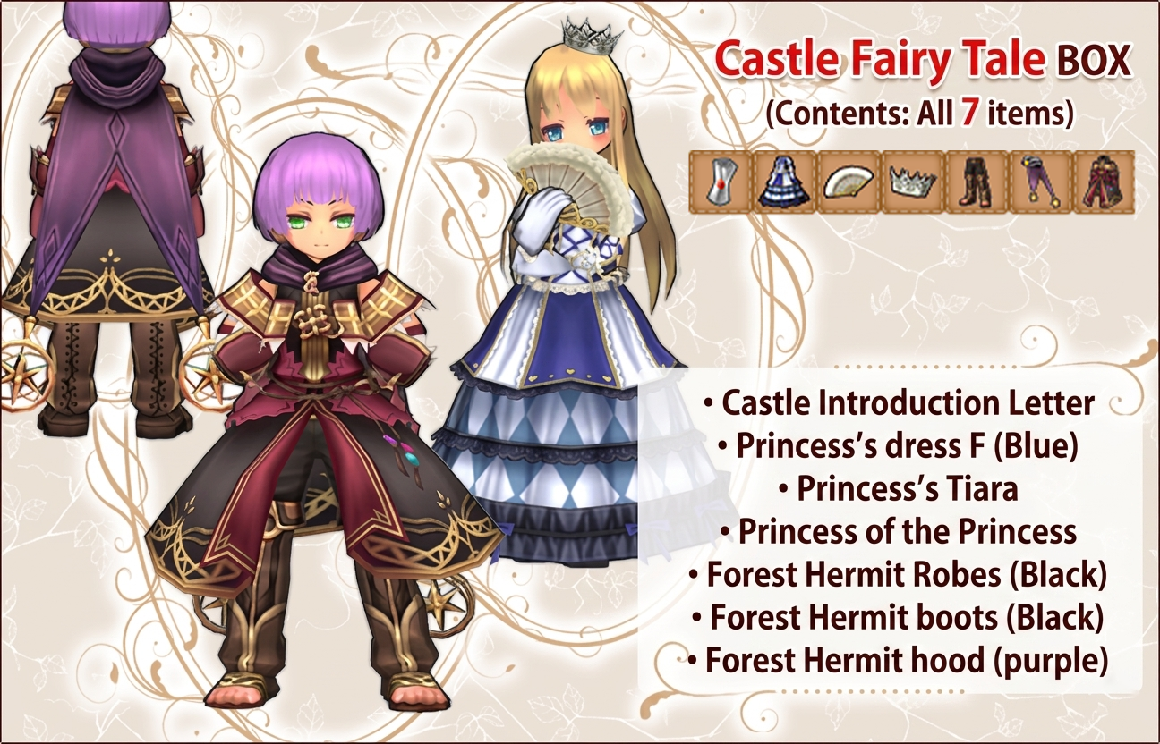 Castle Fairy Tale BOX